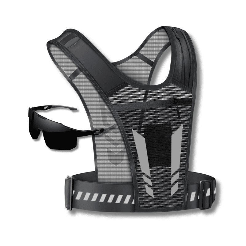 Colete Ultraleve + Óculos Esportivo UV